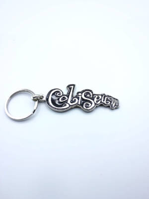 Llavero goma Coliseum negro