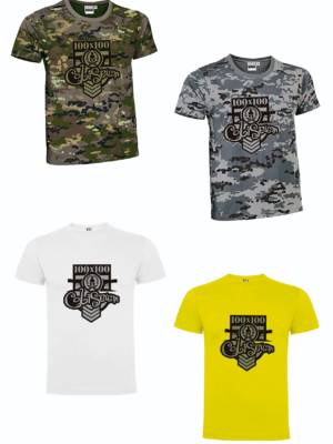 Camisetas 100 x 100 Coliseum