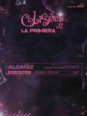 Ida + Regreso: 21:30H - 08:00H 🩷 ALCAÑIZ