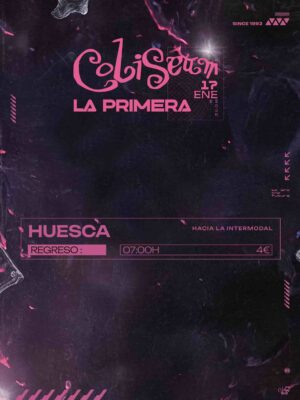 Regreso: 07:00H 🩷 HUESCA