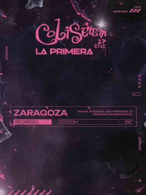 Regreso: 07:00H ⚫ ZARAGOZA