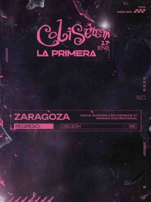 Regreso: 08:30H ⚫ ZARAGOZA