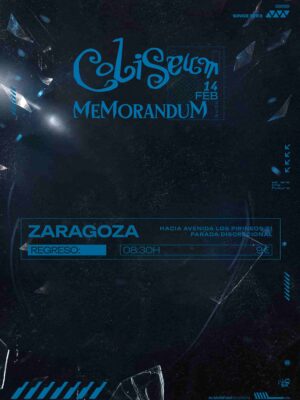 Regreso: 08:30H 🟦 ZARAGOZA