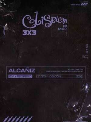 Ida + Regreso: 21:30H - 08:00H ⬛ ALCAÑIZ