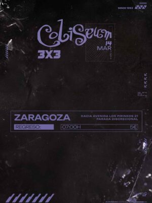 Regreso: 07:00 🟪 ZARAGOZA