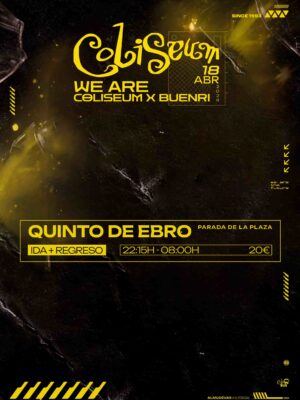 Ida + Regreso : 22:15H - 08:00H 🟡 QUINTO DE EBRO