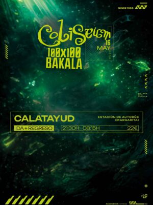 Ida + Regreso: 21:30H - 08:15H ⬛ CALATAYUD