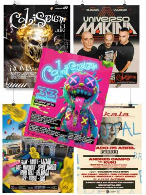 Pack 5 Pósters Coliseum Temporada 2026
