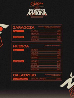 Colibus UNIVERSO MAKINA 🟧 8 Agosto 2026
