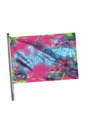 Bandera 33 Aniversario Coliseum